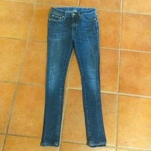 Superdry 01 distressed skinny Jeans.